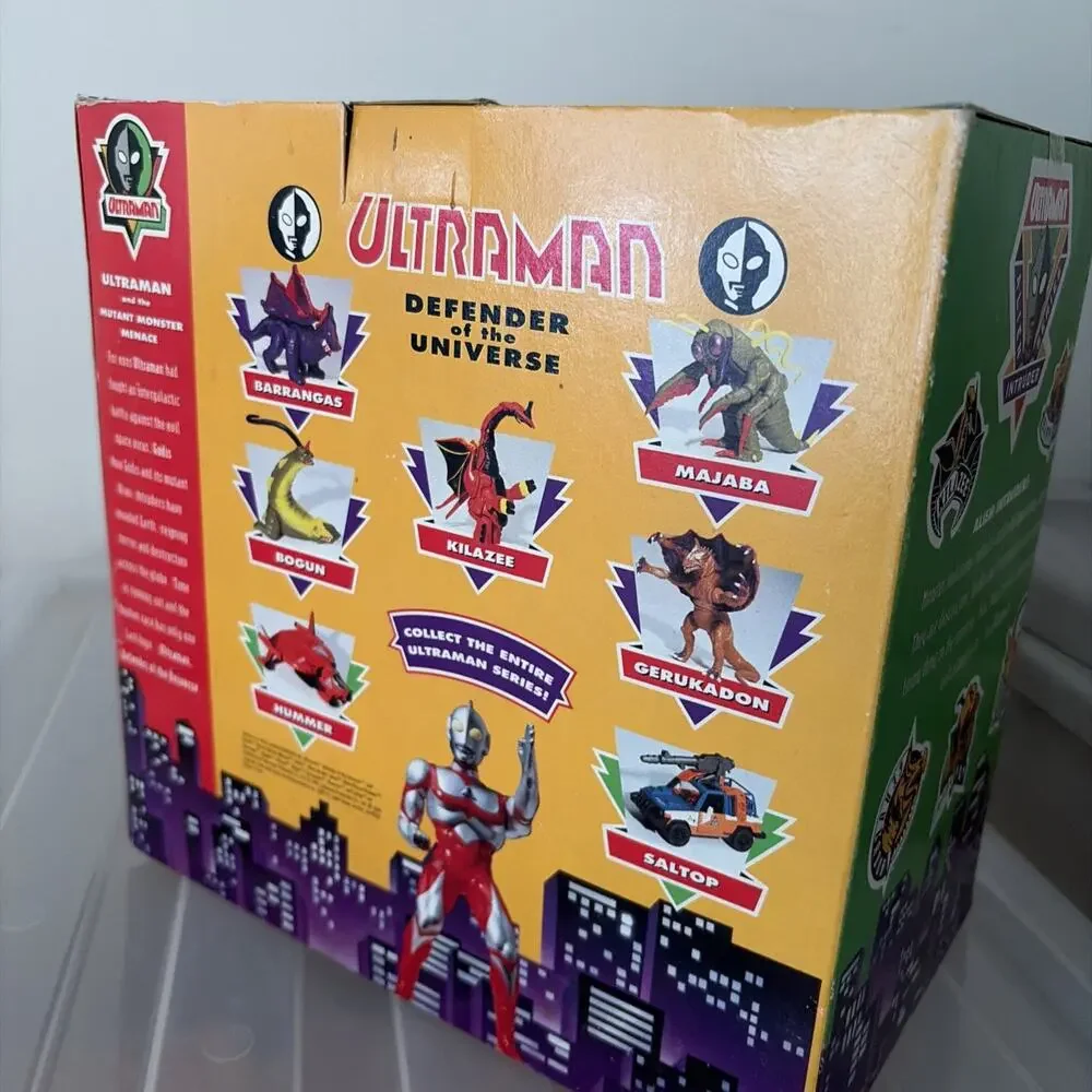 1991 Ultraman Alien Intruder Series / BARRANGAS Figure / Dreamworks / with Box